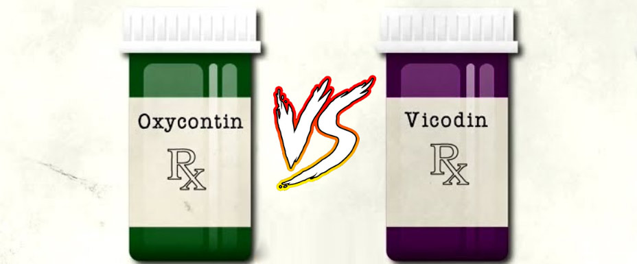 Oxycontin vs Vicodin