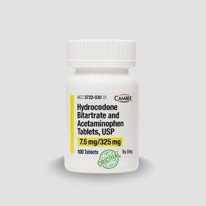 Hydrocodone 7.5/325mg
